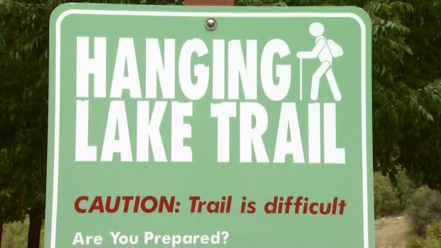 hanging lake trail 