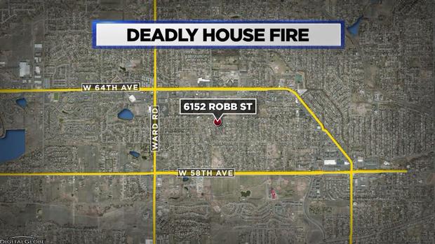 ARVADA HOUSE FIRE MAP 