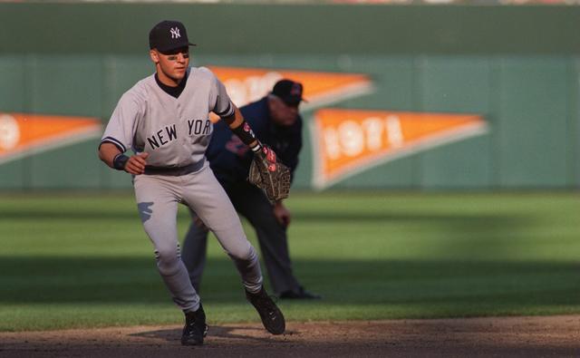 Derek Jeter's first World Series introduction in 1996 