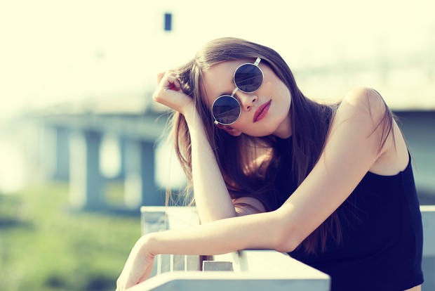 woman girl sunglasses 