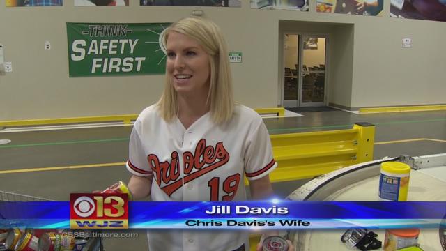 Who is Chris Davis' wife Jill?