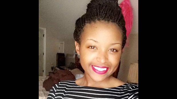 ​Rae'Laurin Gates, one of nine Fort Hood soldiers who died in Texas floodwaters, is seen in a photo uploaded to her Facebook page on June 1, 2016. 
