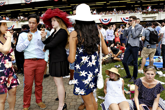 Belmont 2025 stakes attire