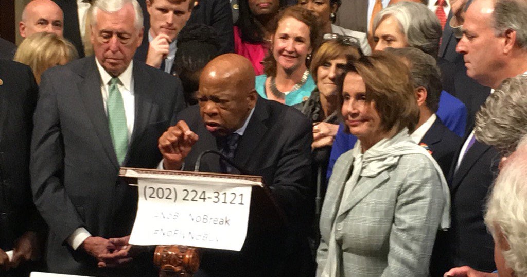 House Democrats end gun control sit-in after more than 24 hours - CBS News