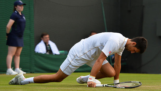 Novak Djokovic at Wimbledon 