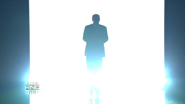 Donald Trump's entrance at the 2016 Republican National Convention 