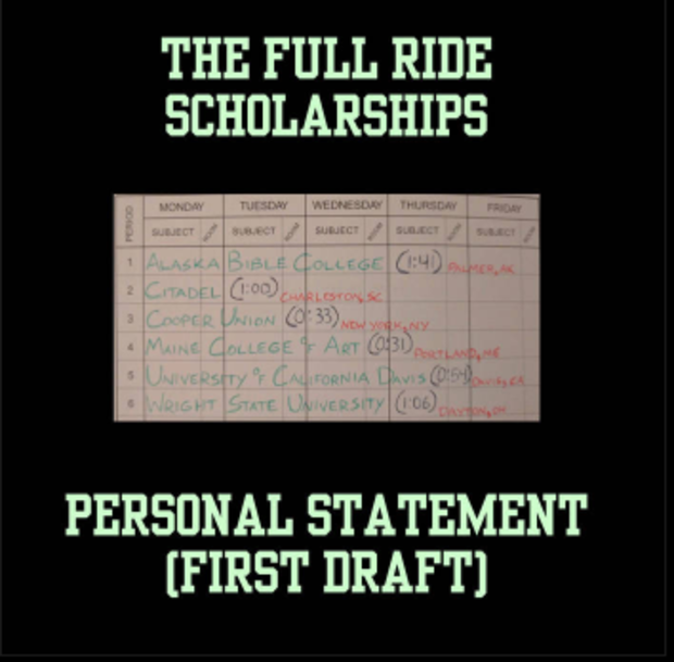 The Full Ride Scholarships 