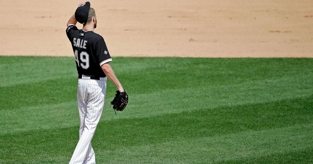 Chris Sale Says Cutting White Sox Jerseys with Knife Was Mistake
