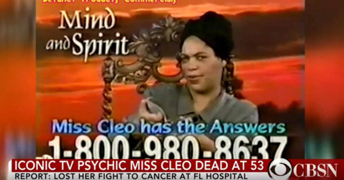Miss Cleo,' TV psychic network pitchwoman, dies