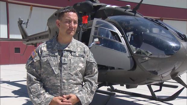 Colorado National Guard pilot Darren Freyer 