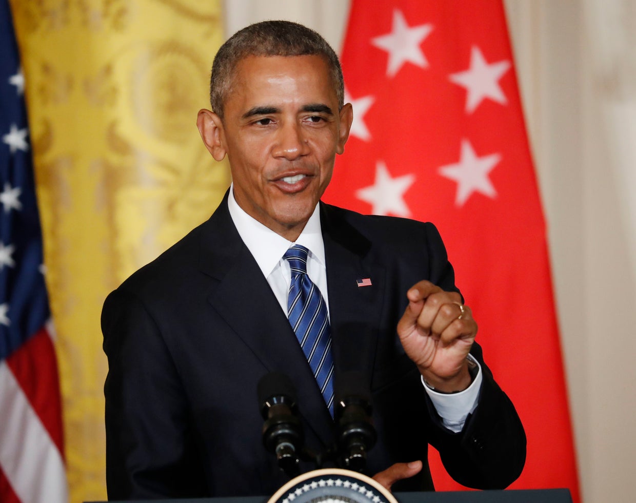 President Obama: Libya airstrikes crucial to US security - CBS News