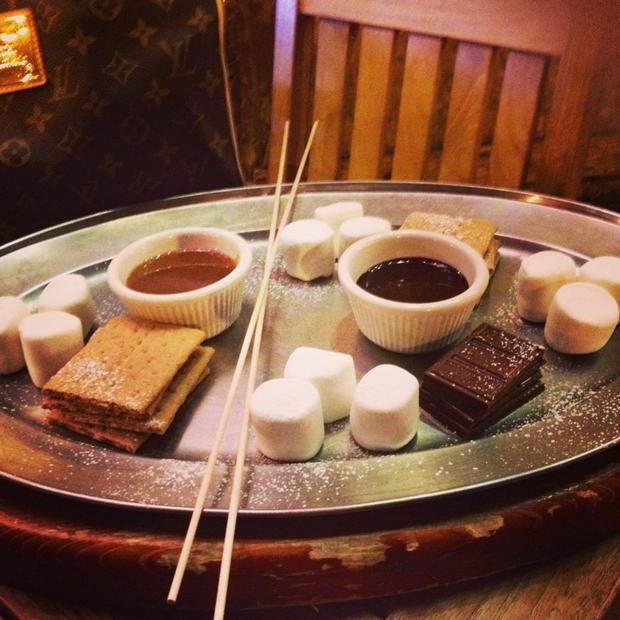 saddle ranch s'mores 