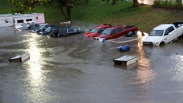Illinois State Fair Flooding 