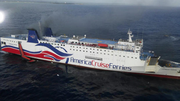 Puerto Rico Cruise Ship Fire 