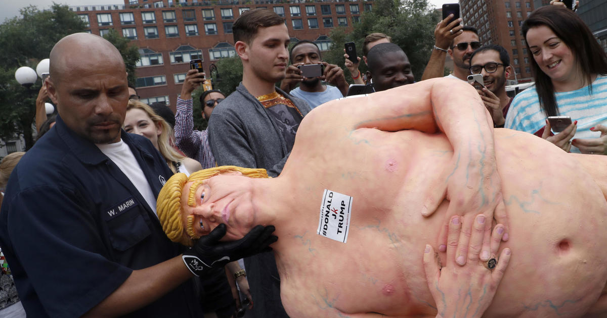 Naked Trump statues popping up around U.S. picture