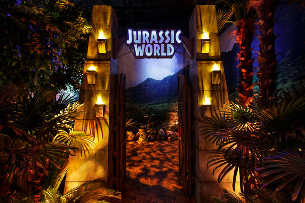Jurassic world exhibition 