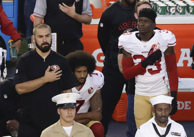 Brandon Marshall Joins Colin Kaepernick National Anthem Protest