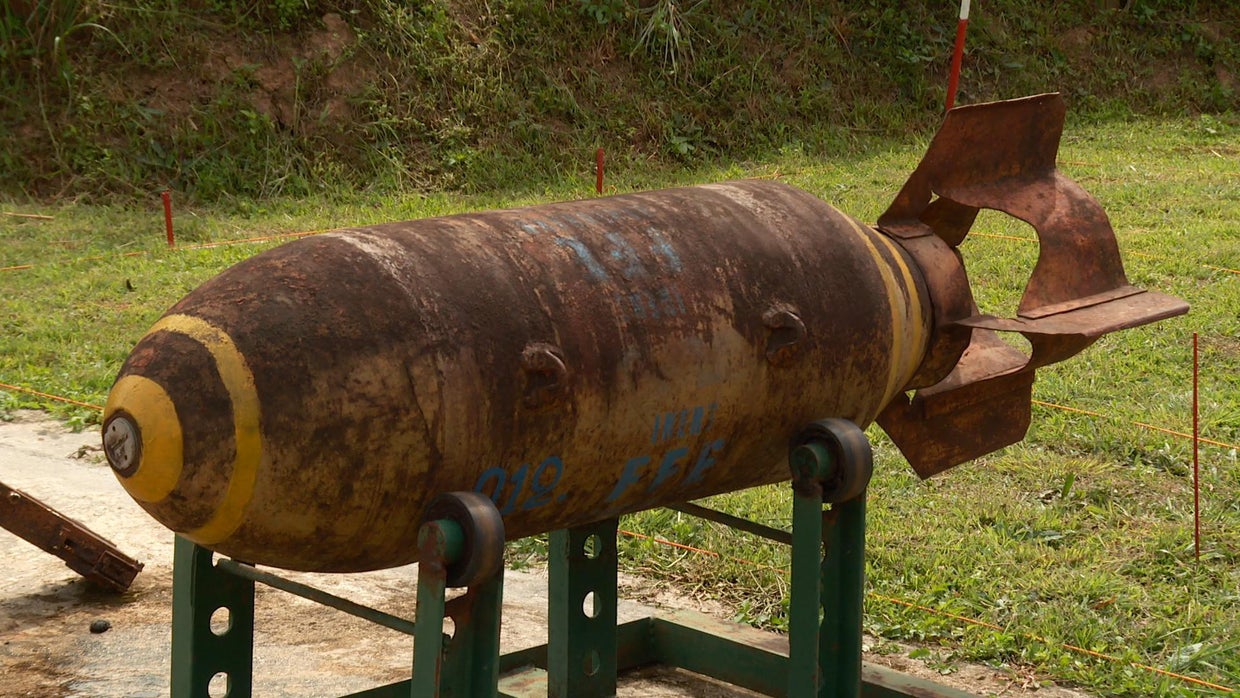 US cluster bombs still plague Laos after Vietnam War