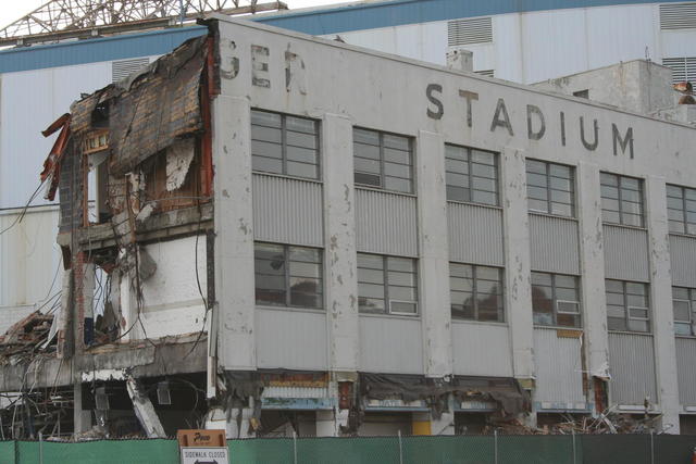 Abandoned Tiger Stadium - Detroit ( ALL RIGHTS RESERVED )