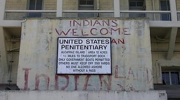 Alcatraz penitentiary sign 