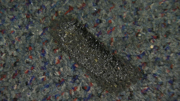 Carpet Burned By Lithium Ion Battery 