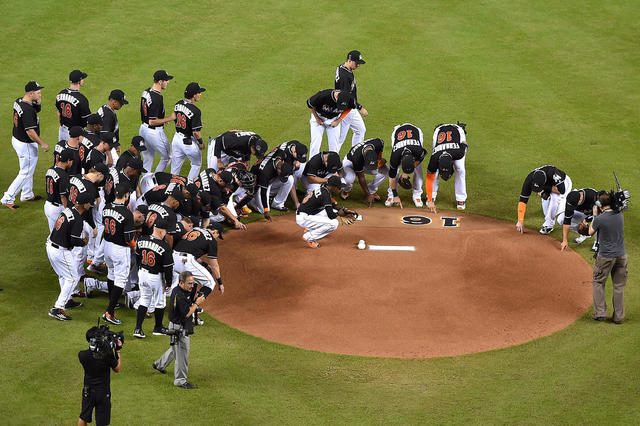 Family, Community Join In Procession For Marlins Ace Jose