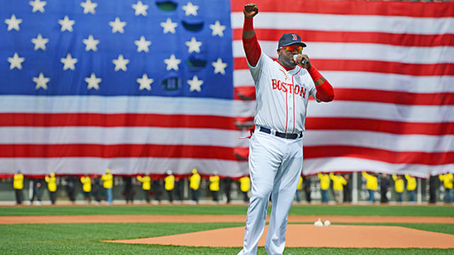 As his No. 34 is retired, David Ortiz says: 'I love you Boston