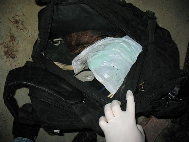 Daniel Wozniak's backpack 