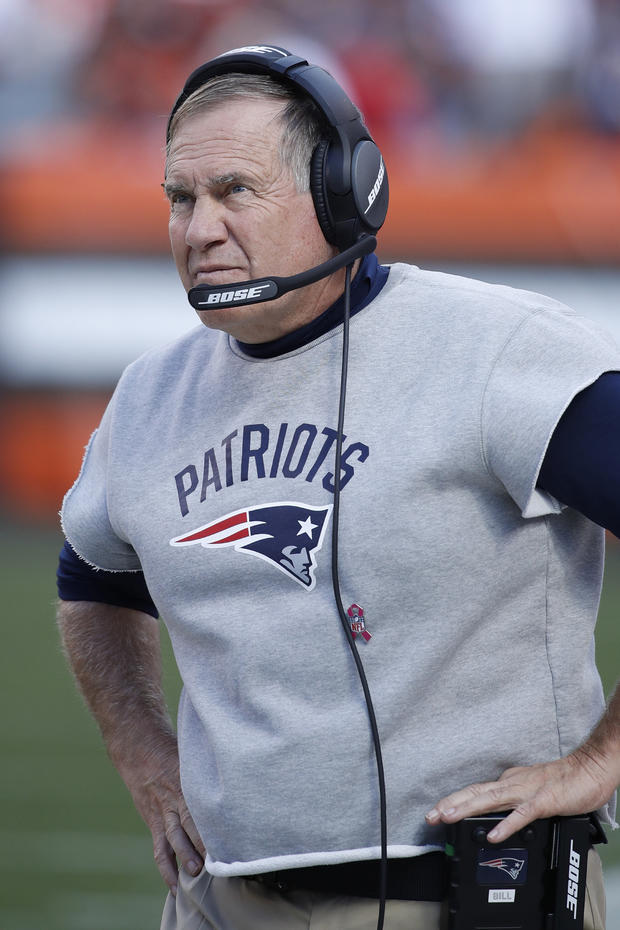 Bill Belichick - New England Patriots v Cleveland Browns 