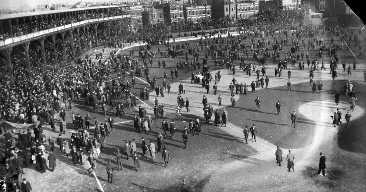Chicago Cubs Fans At 1908 World Series - CBS Chicago