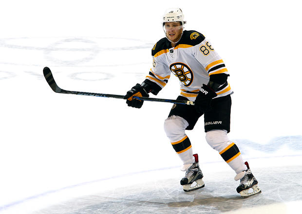 David Pastrnak - Boston Bruins v Winnipeg Jets 