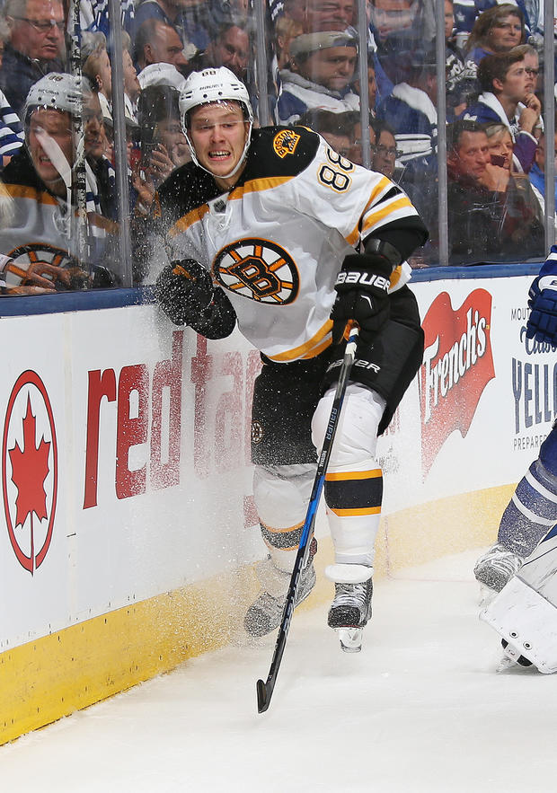 David Pastrnak - Boston Bruins v Toronto Maple Leafs 