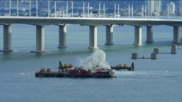 Implosion of old Bay Bridge Foundation Oct. 29, 2016 (CalTrans via YouTube) 