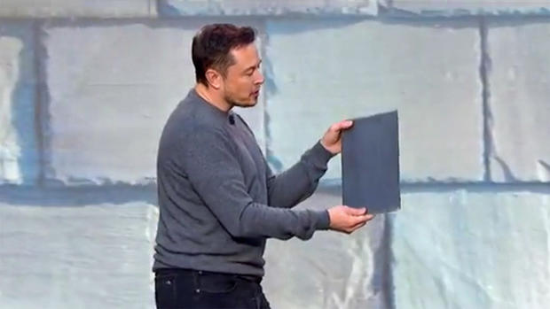 Tesla CEO Elon Musk Shows Off A New Solar Roof Tile (Tesla via Vimeo) 