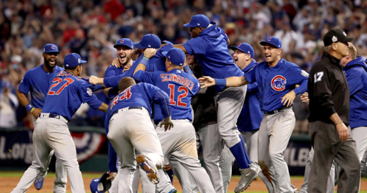 Anthony Rizzo Pockets Baseball, Ends Chicago Cubs World Series Drought 