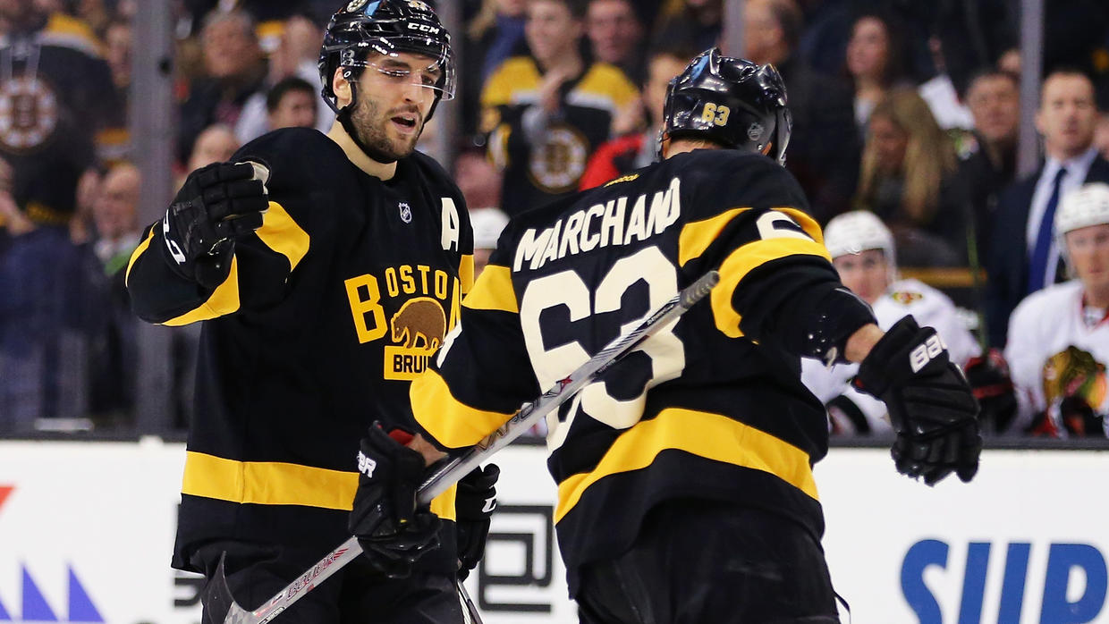 Bruins Marchand Bergeron Pastrnak Line Emerging As NHL s Best CBS Boston