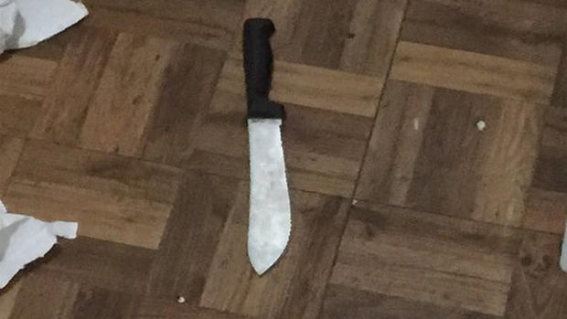Bronx Police Shooting Knife 