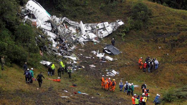 Colombia plane crash 