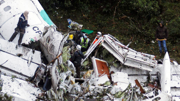 Colombia plane crash 