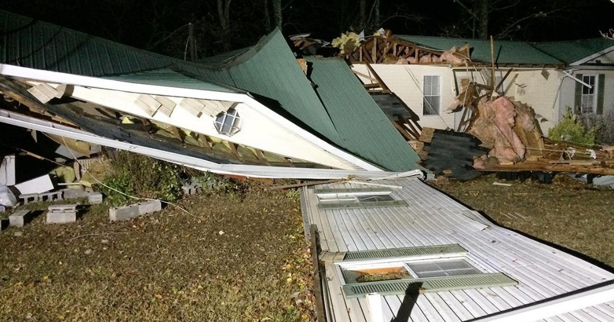 Alabama tornado blamed for deaths as violent storms lash the South ...
