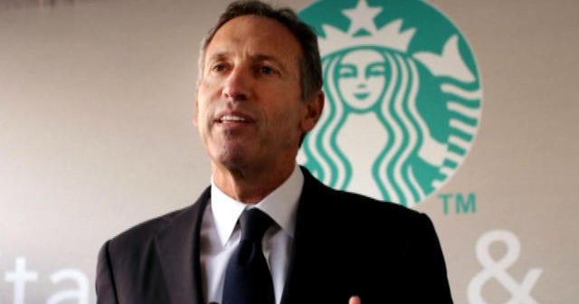 Starbucks vows to hire 10,000 refugees over next 5 years CBS News(02)