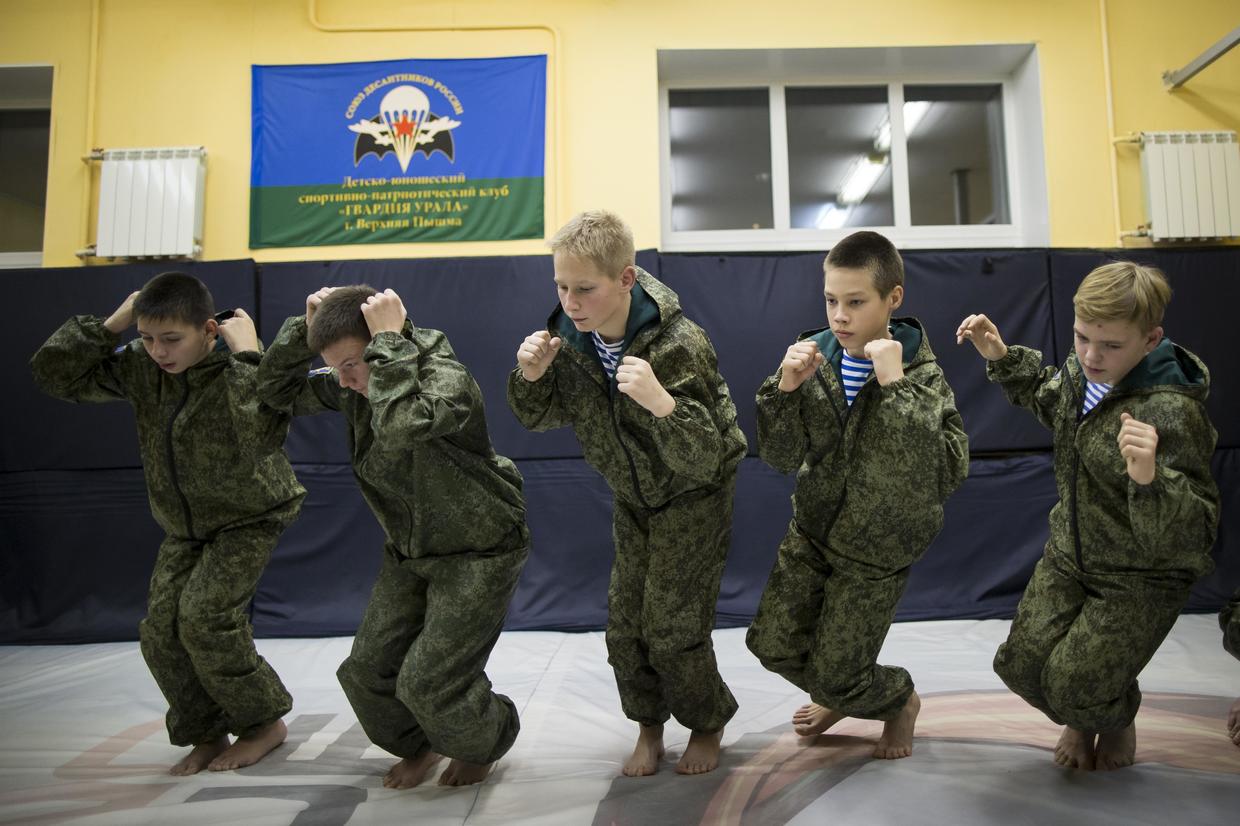 Russia Training Young Army Yunarmia To Encourage Patriotism And Teach