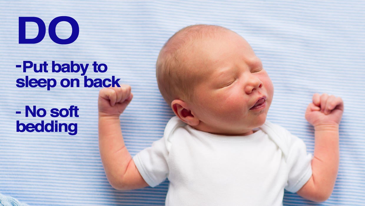 Baby crib ads and store displays show unsafe use, raising risk of sudden infant death syndrome