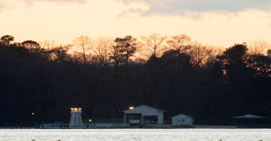 A dock is seen at a recreational compound owned by the Russian government near Centreville, Maryland, on Dec. 29, 2016. 