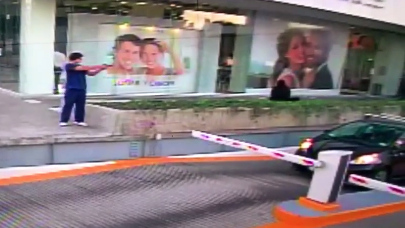 A screenshot of surveillance video that the U.S. Consulate in Guadalajara, Mexico, posted on its Facebook page. 