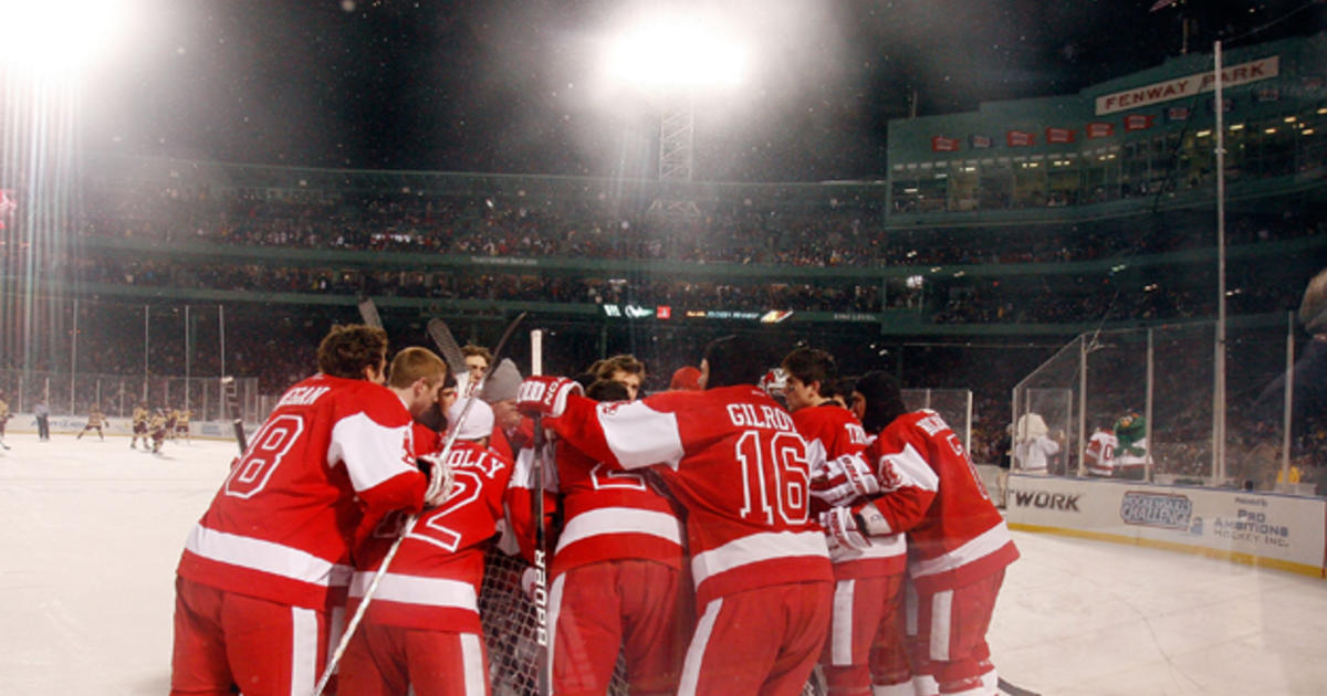 FROZEN IN TIME: Locals recall playing outdoor hockey at Fenway