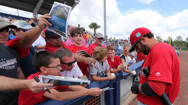 Red Sox Spring Training Autographs 