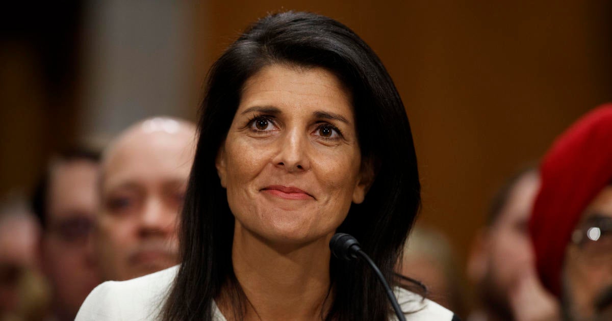 Nikki Haley confirmed by Senate as ambassador to the United Nations ...