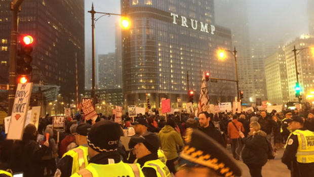 Trump Tower Protest 