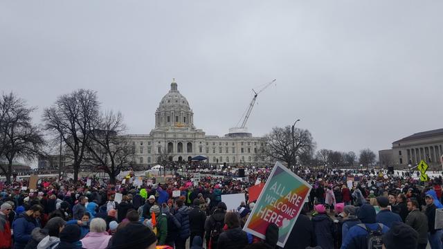 Women's March in St. Paul draws an estimated 90,000 to 100,000 – The Denver  Post